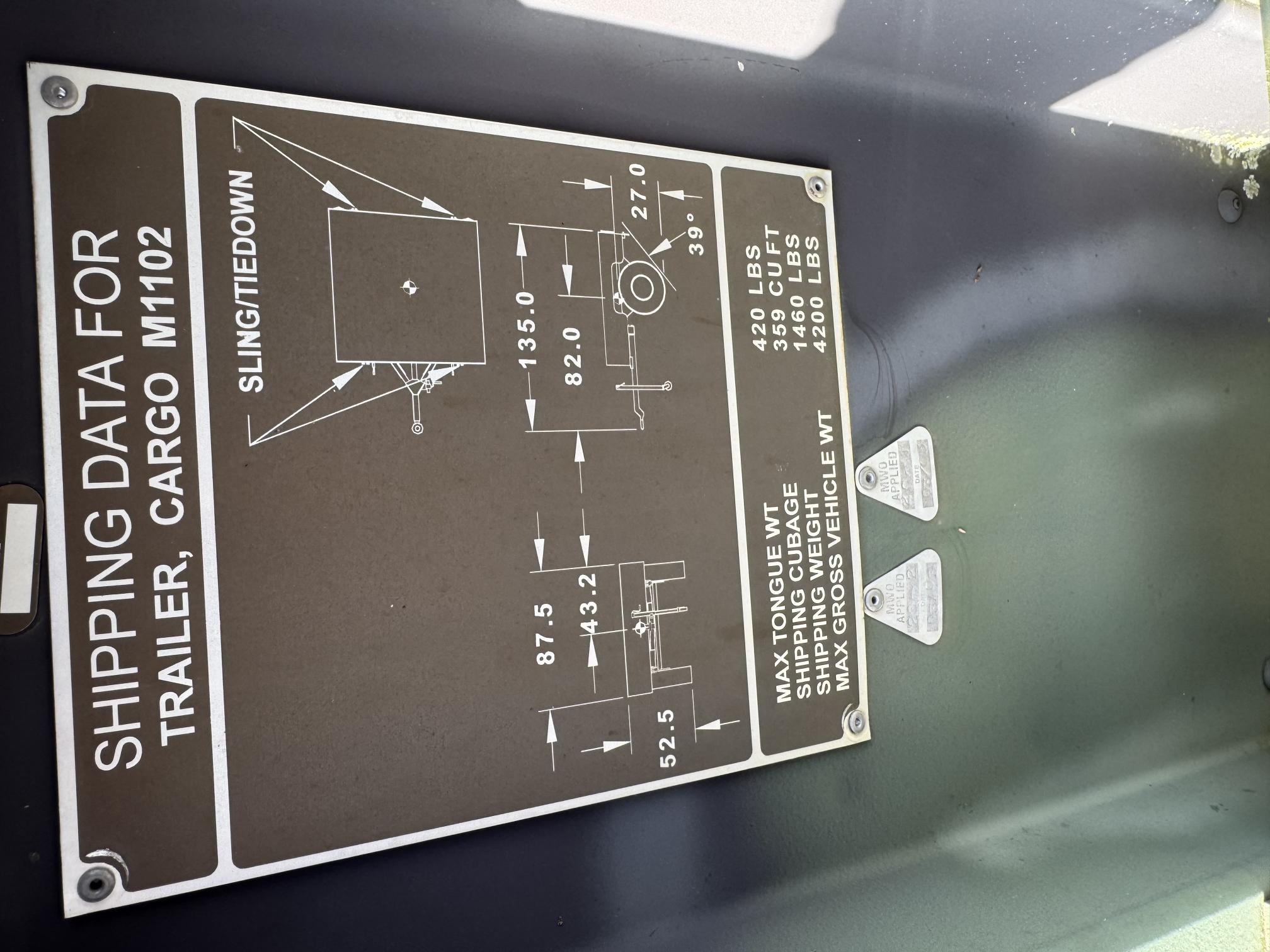 1984 AM GENERAL M998 - Image 43